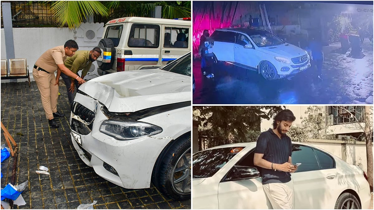 Mumbai BMW Hit and Run: Two Arrested By Police; Mihir Shah On The Run - | Photo: PTI, X
